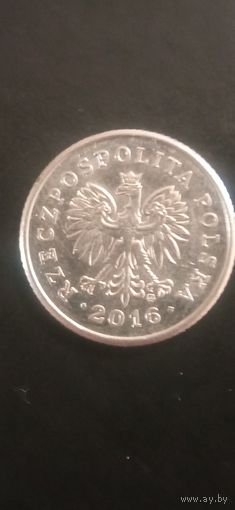 Польша 20 грошей 2016г.
