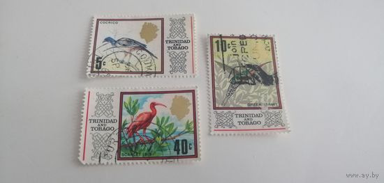 Тринидат и Тобаго. 1969. Фауна. Птицы