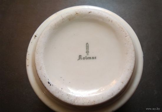 Чашка, кружка для кофе. Клеймо Kolmar (Германия, WW2). См.описание.