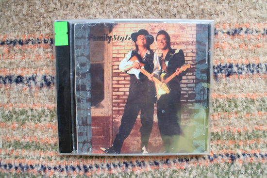 The Vaughan Brothers – Family Style (1990, CD)