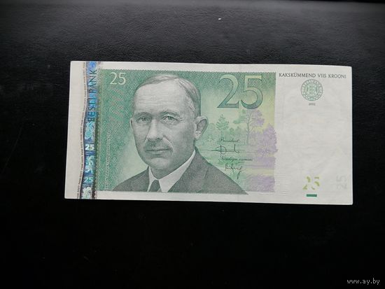 Эстония 25 крон 2002