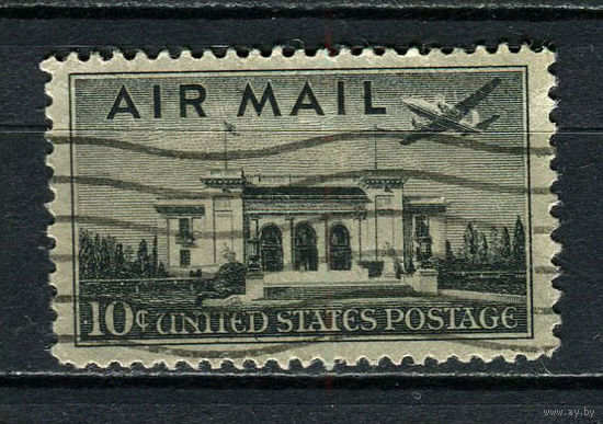 США - 1947 - Здание Панамериканского союза 10С - [Mi.560] - 1 марка. Гашеная.  (Лот 35CK)