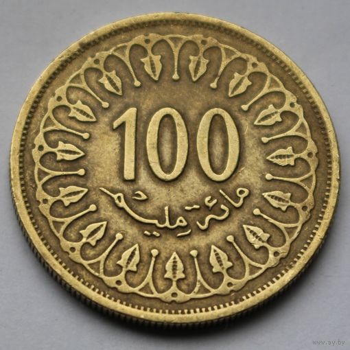 Тунис, 100 миллимов 2005 г.