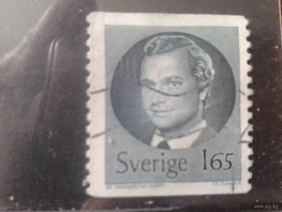 Швеция 1981 Король Карл 16 Густав  1,65 кр