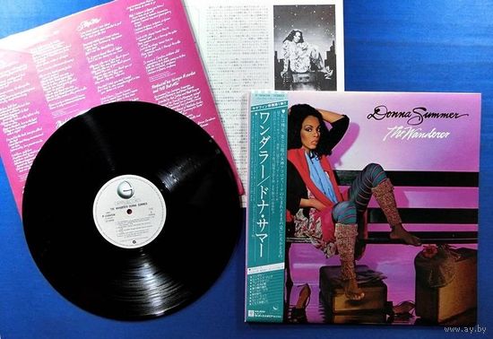 DONNA SUMMER - The Wanderer (JAPAN винил LP 1980)