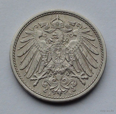 Германия - Германская империя 10 пфеннигов. 1913. A