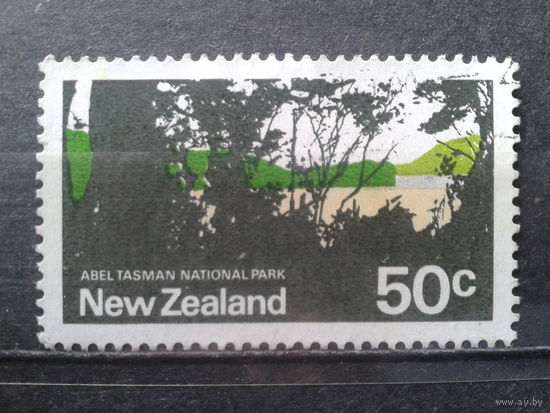 Новая Зеландия 1970 Стандарт, лес 50с