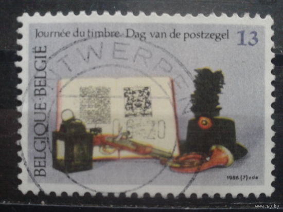 Бельгия 1986 День марки, экспонаты почтового музея