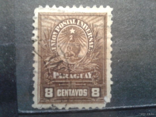 Парагвай, 1900. Стандарт. Геральдический лев