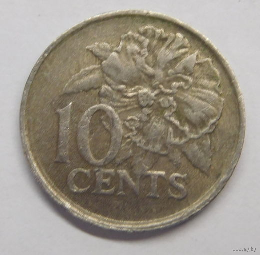 Тринидад и Тобаго 10 центов 1980 г