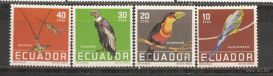 ЛС Эквадор 1958 Птицы