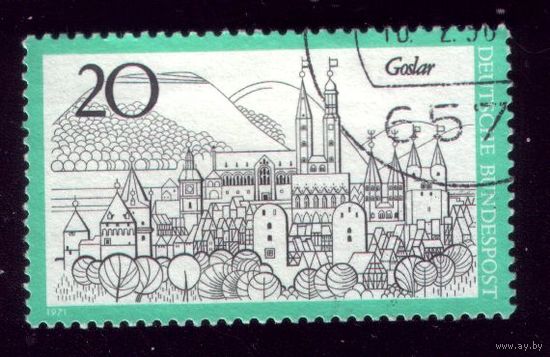 1 марка 1971 год Германия 704