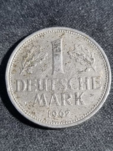 Германия (ФРГ) 1 марка 1962 F