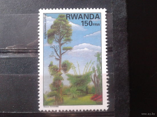 Руанда 1995 Дерево* Михель-3,0 евро