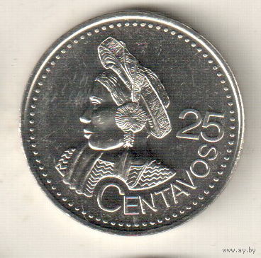 Гватемала 25 сентаво 2000