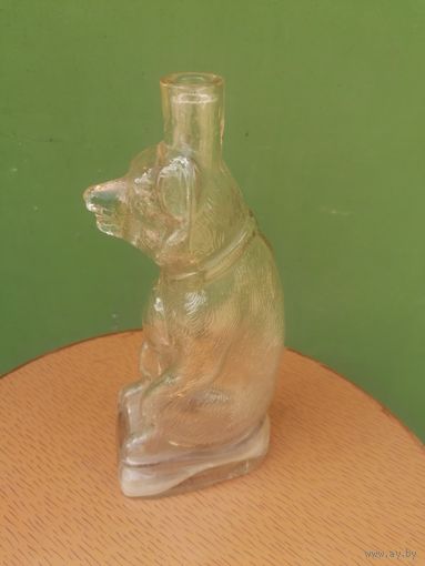 Фигурная Бутылка Медведь, до 1917 г клеймо АЛТ 1890 г -  Спиртное