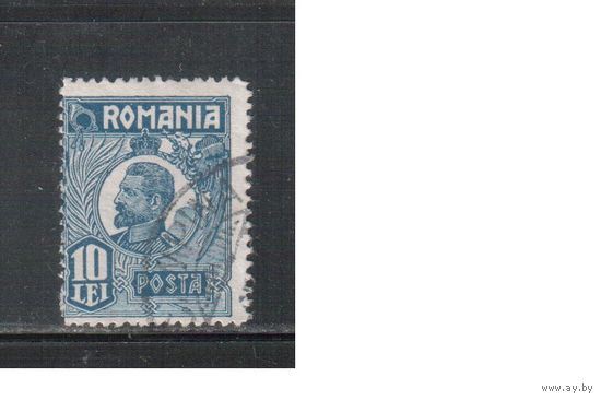 Румыния-1920-1927, (Мих.285)  гаш.  ,Стандарт, Король Карл I,