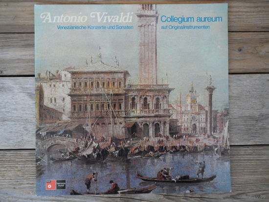 Collegium aureum - А. Вивальди. Концерты и сонаты для скрипки и виолончели - Basf/Harmonia mundi, Germany - только вторая (из двух) пластинок