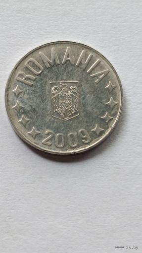 Румыния. 10 бани 2009 года.