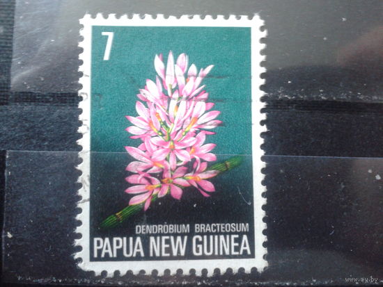 Папуа Новая Гвинея 1974 Орхидея