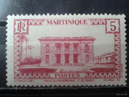 Мартиника 1933 колония Франции, Правительственное здание