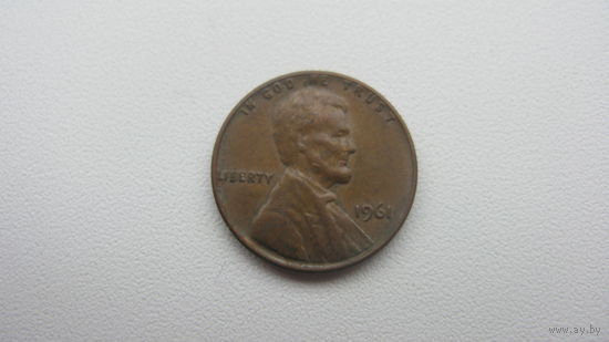 США 1 цент 1961
