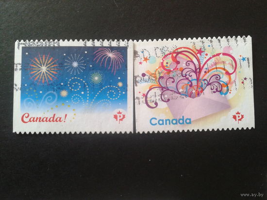 Канада 2008-2009 поздравительные марки