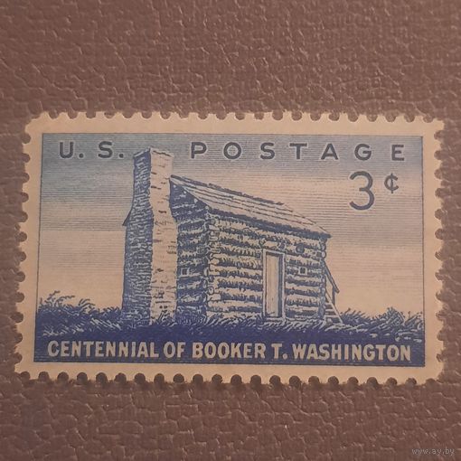 США 1956. 100 летие Букера Вашингтона