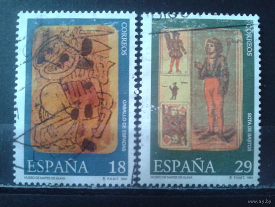 Испания 1994 Игральные карты, экспонаты музея