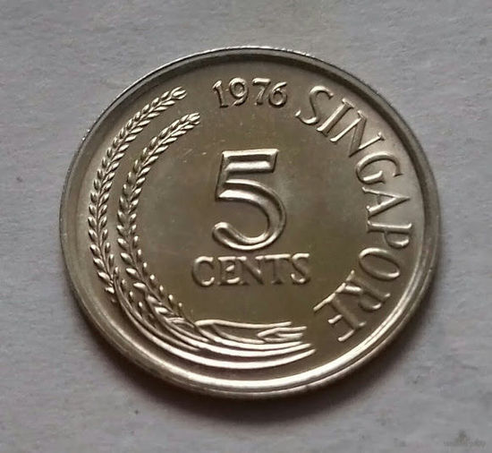 5 центов, Сингапур 1976 г., AU