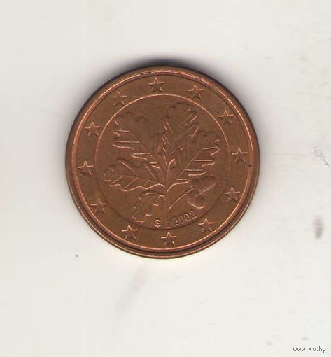 5 евроцентов 2002 G Германия