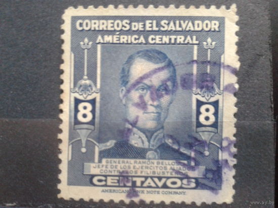 Сальвадор, 1947. Р. Беллосо, лидер союзников против наемной армии