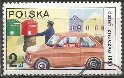 Польша. День почтовой марки. 1980г. Mi#2715.