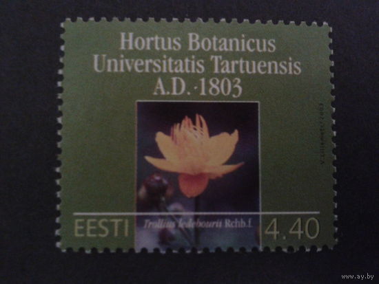 Эстония 2003 цветок