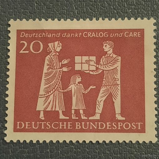 ФРГ 1963. Deutschland dankt Cralog und Care