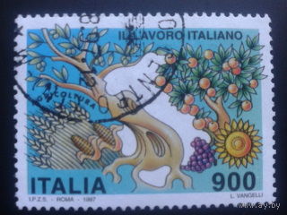 Италия 1997 продукция земледелия