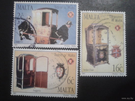 Мальта 1997 портшезы