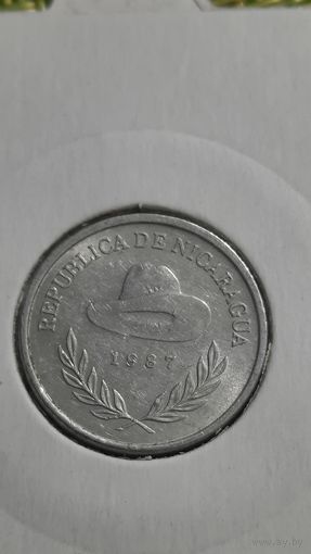 Никарагуа 10 сентаво 1987 г