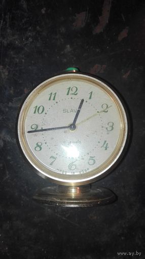 Часы будильник СЛАВА СССР
