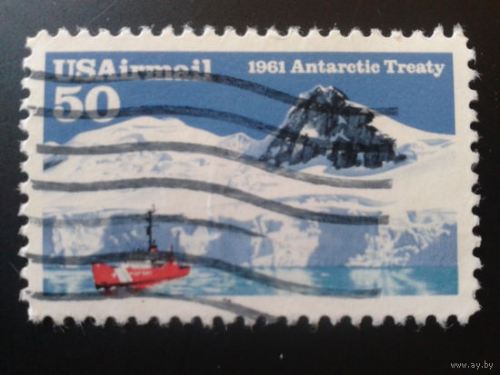 США 1991 Антарктика, о-в Росс, корабль
