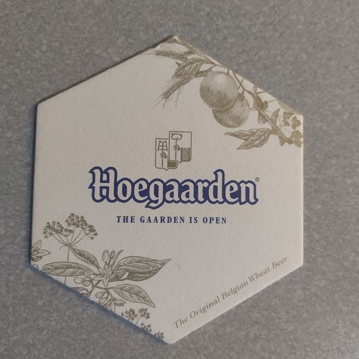 Подставка под пиво Hoegaarden