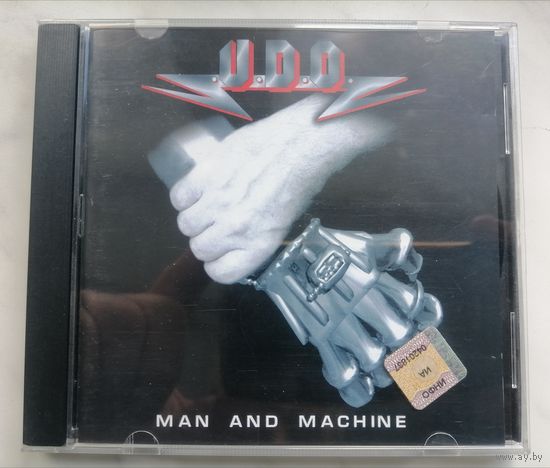 U. D. O. - MAN AND MACHINE,  CD