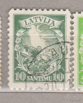 Старая Латвия 1934 год  лот 12 Герб