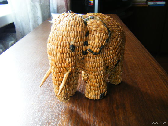 Рисовый Слон. Оберег приносящий в дом достаток, удачу и веселье. Из Таиланда.