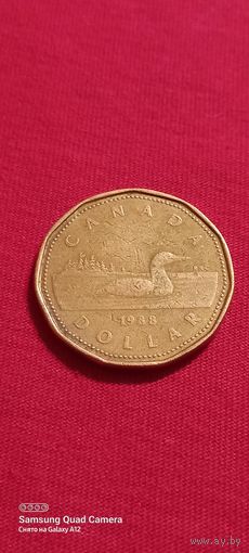 Канада, 1 доллар 1988.