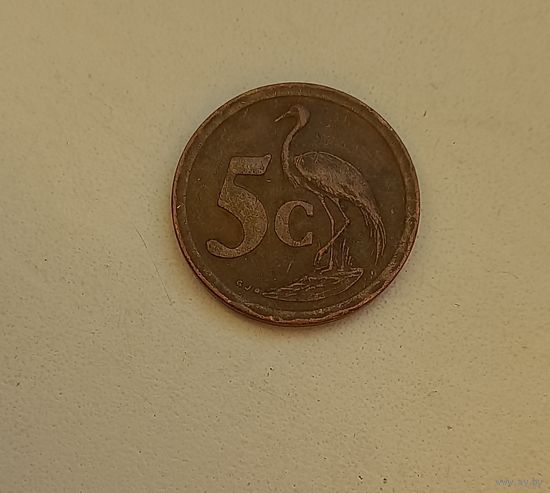 5 Центов 1990 (ЮАР)