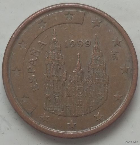 1 евроцент 1999 Испания. Возможен обмен