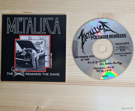 Metallica - The Garage Remains The Same (CD, USA, 2000, лицензия) EP, Limited Edition