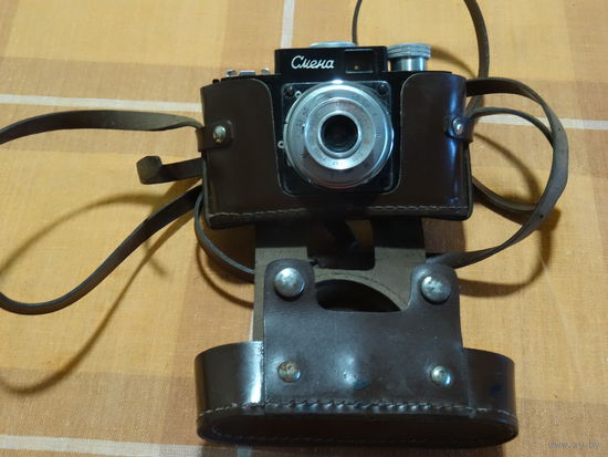 Фотоаппарат "Смена" , курковый, первая модель,СССР, редкий, выпуск 1953-1962 г.г.