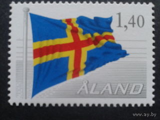 Аланды 1984 гос. флаг